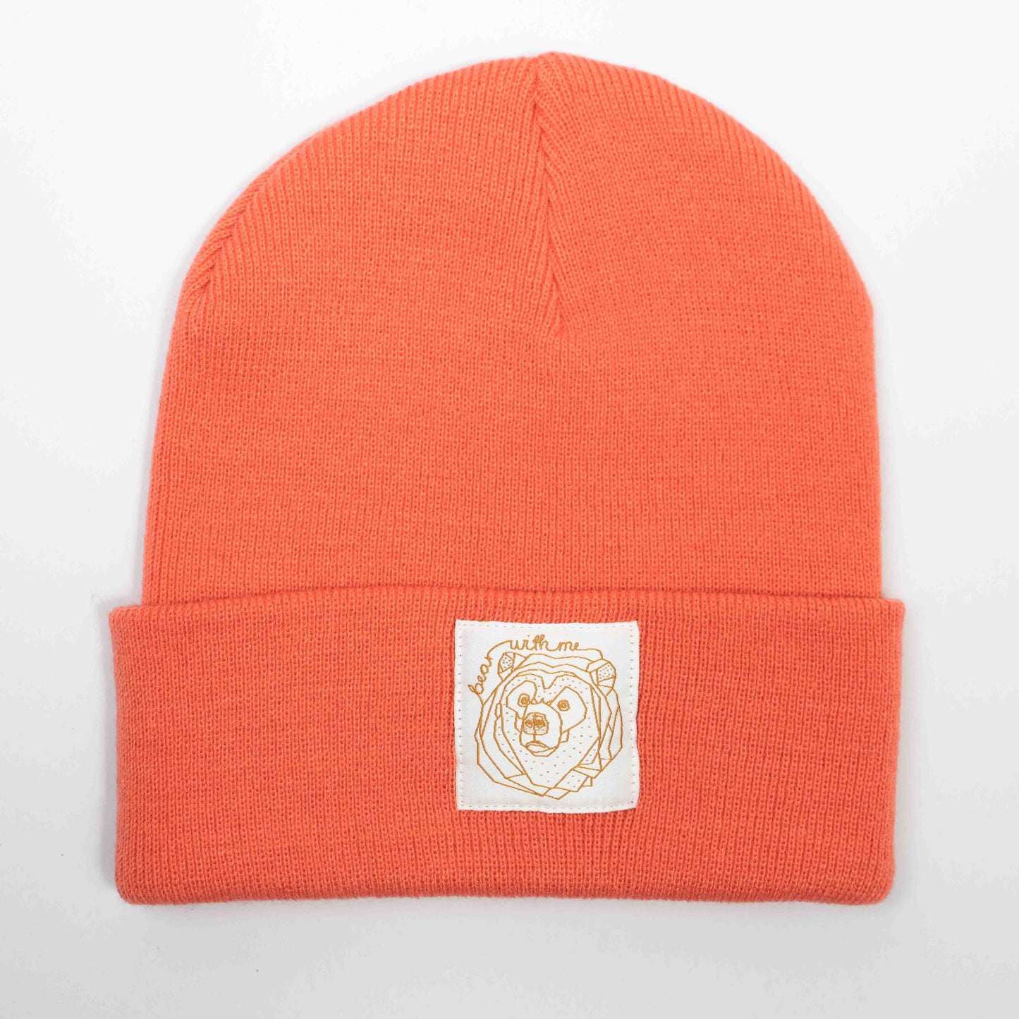 BEAR WITH ME - Coral Beanie