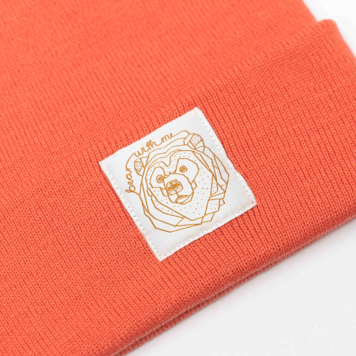 BEAR WITH ME - Coral Beanie