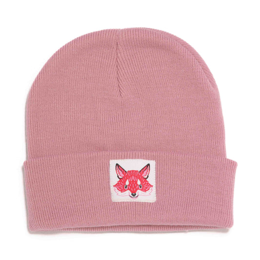 FOX - Dusty Pink Beanie