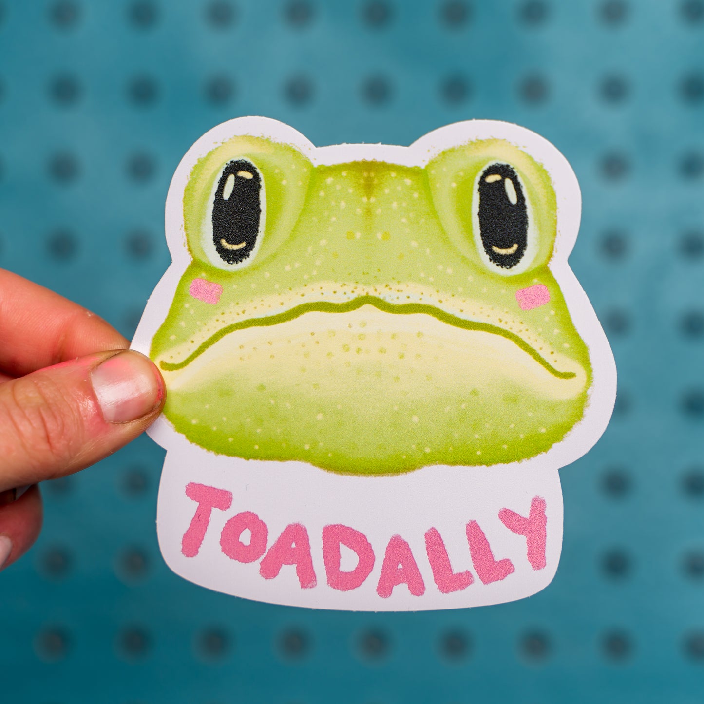 Toadally Sticker