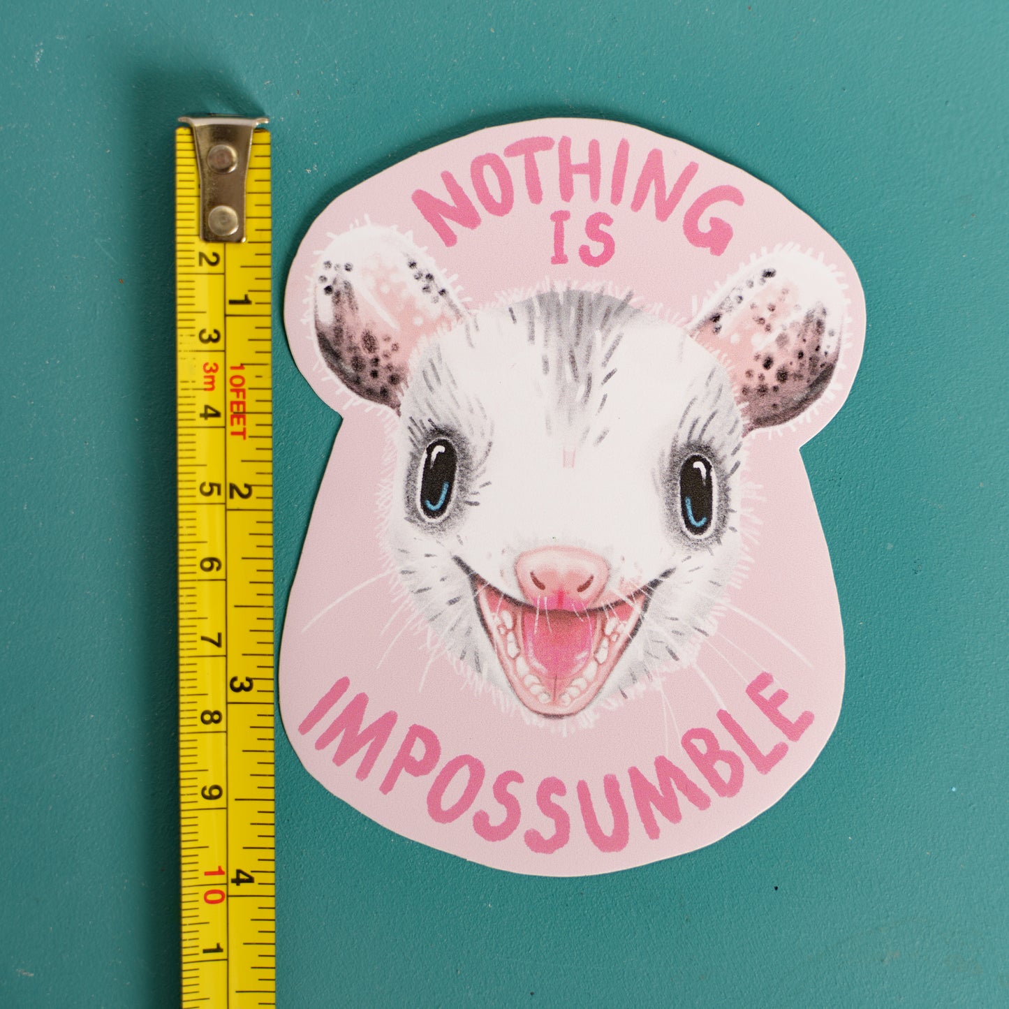 Nothing Is Impossumble Sticker