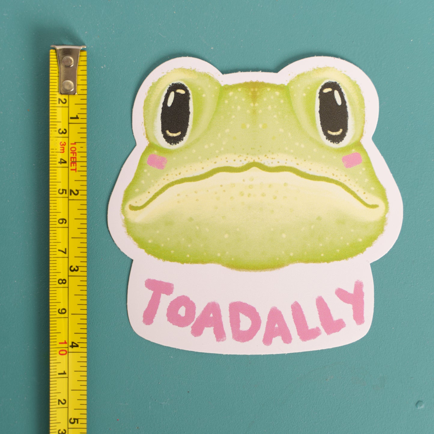 Toadally Sticker