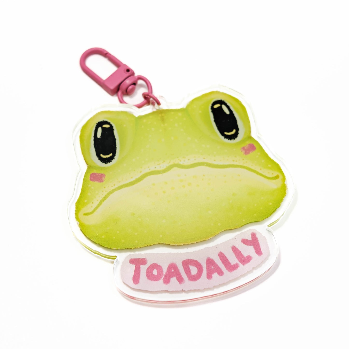 Toadally Acrylic Keychain