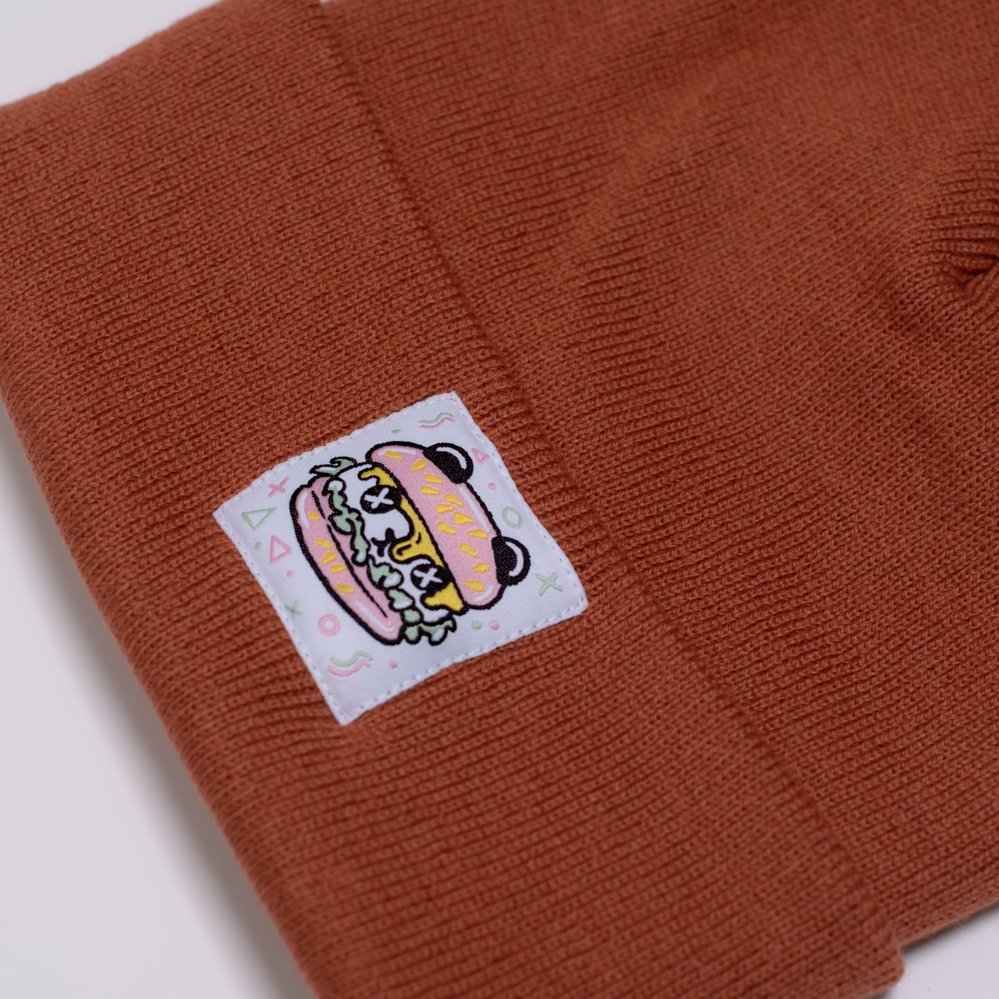 PANDA POUNDER - Rust Beanie