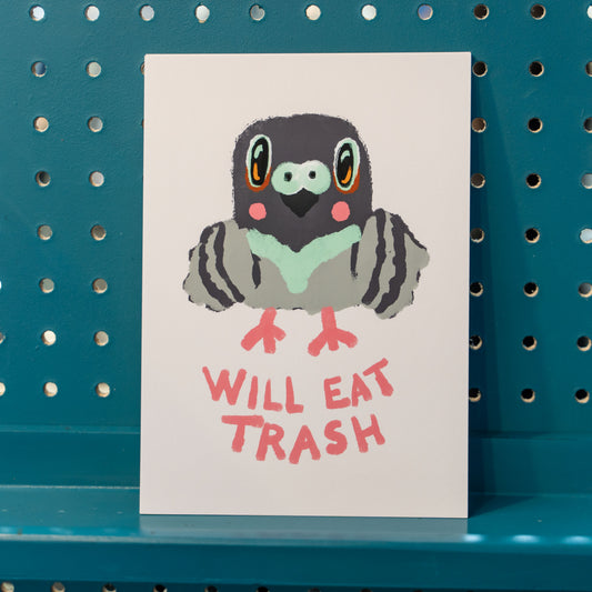 Will Eat Trash Giclee Print