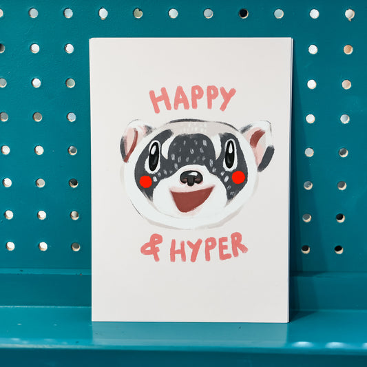 Happy and Hyper Giclee Print