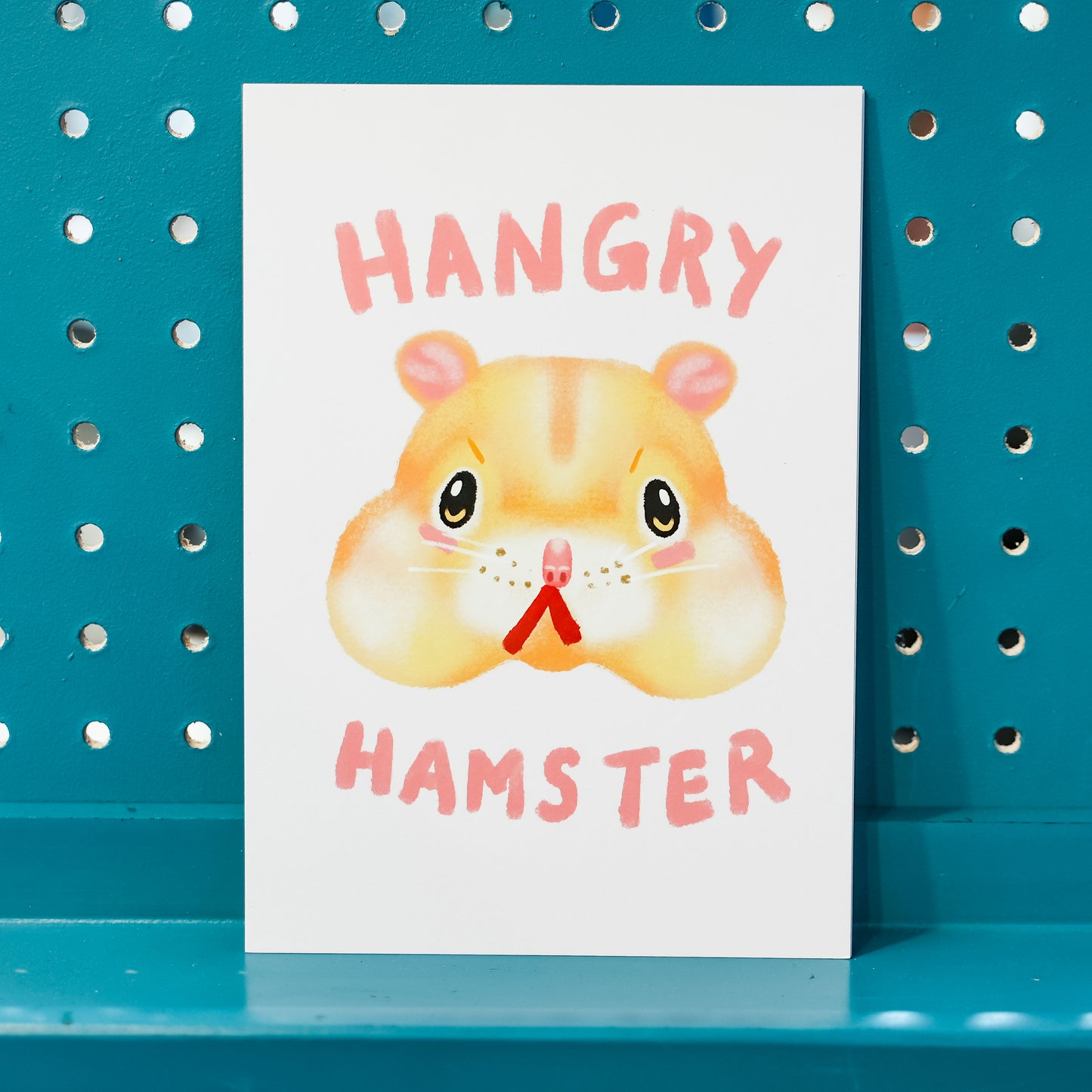 Hangry Hamster Giclee Print