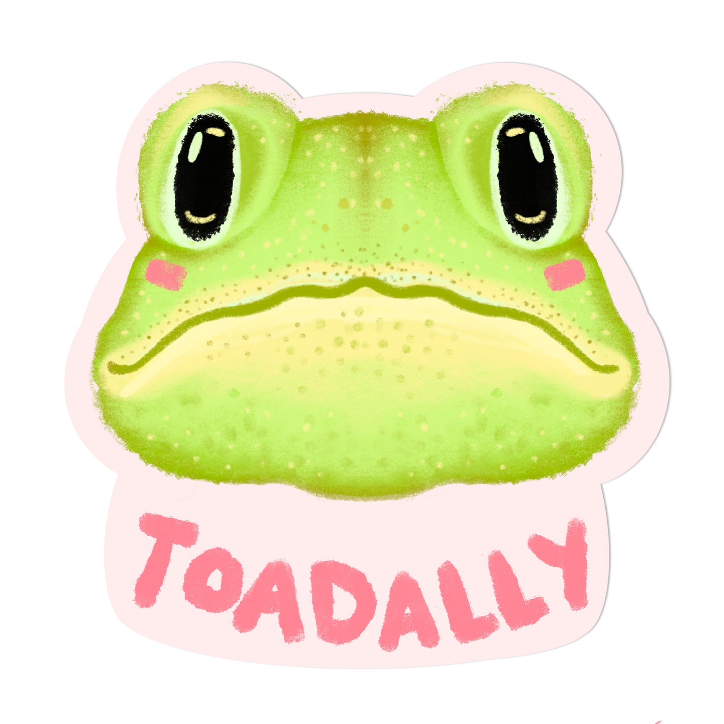 Toadally Sticker