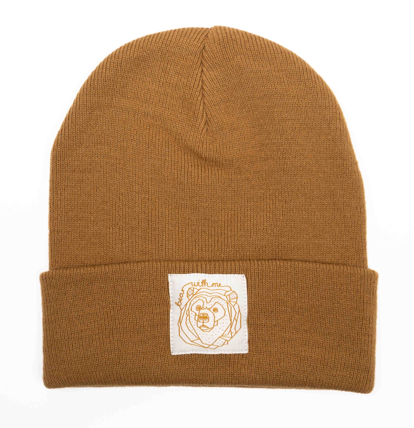 BEAR WITH ME - Camel Beanie