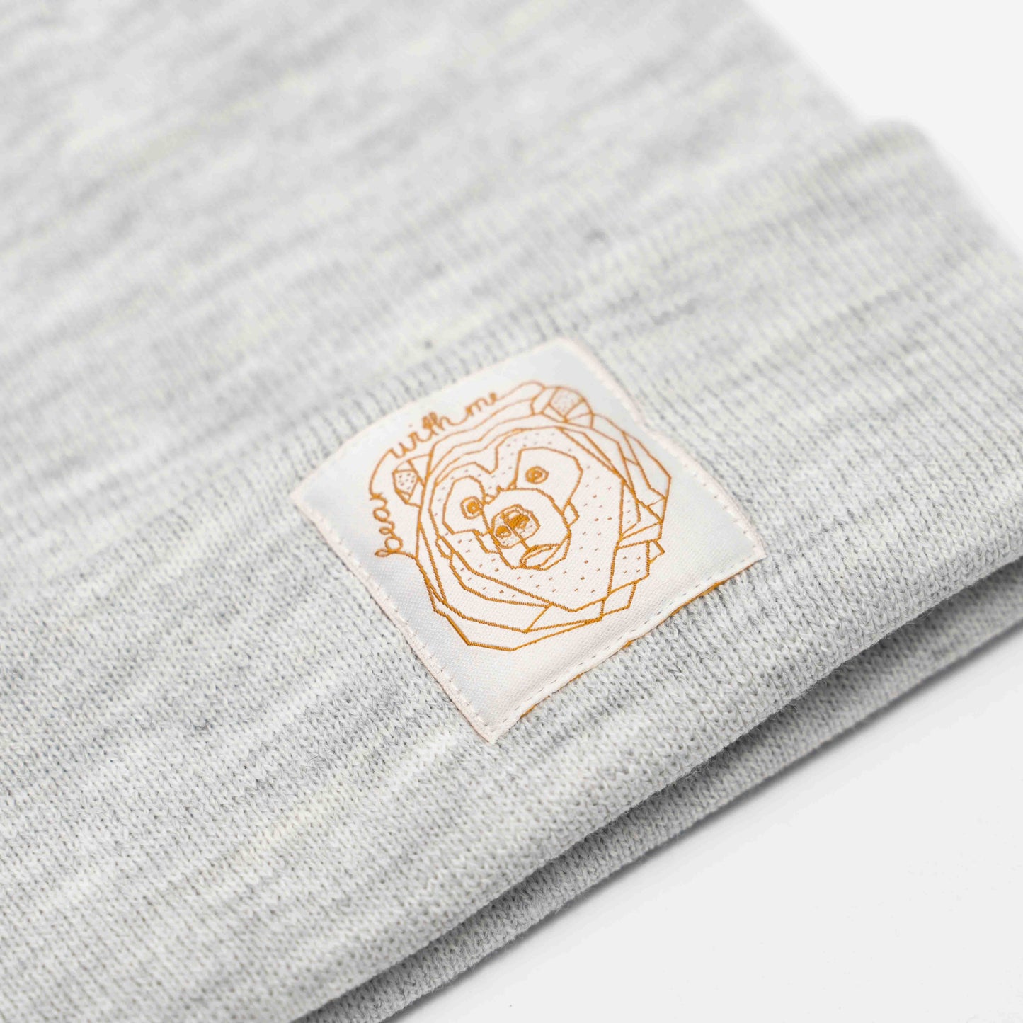 BEAR WITH ME - Cloud Grey Beanie