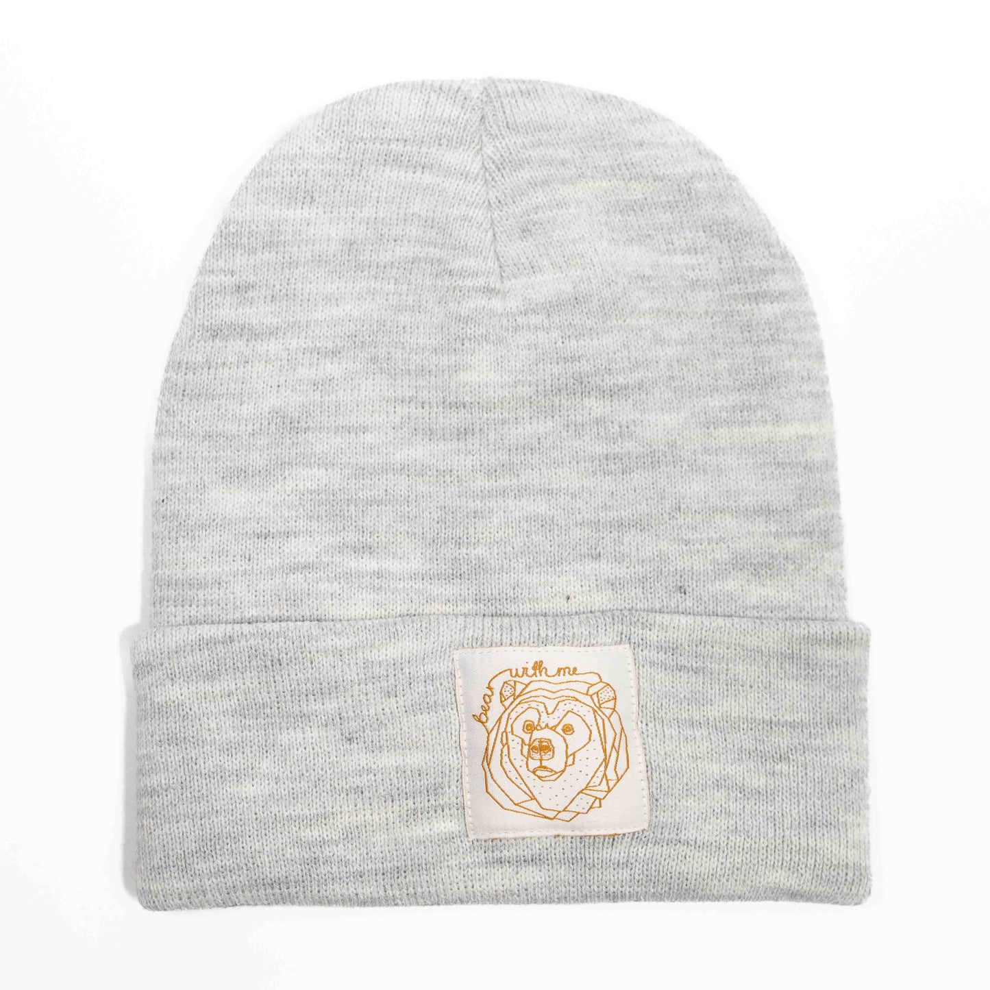 BEAR WITH ME - Cloud Grey Beanie