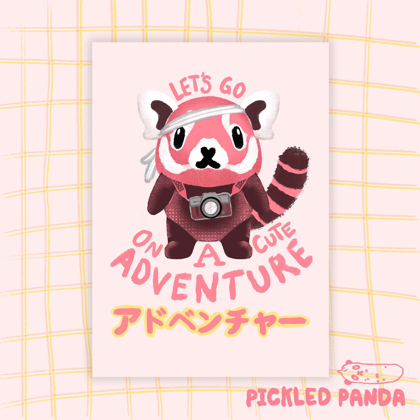 Let's go on a cute adventure Giclee Print