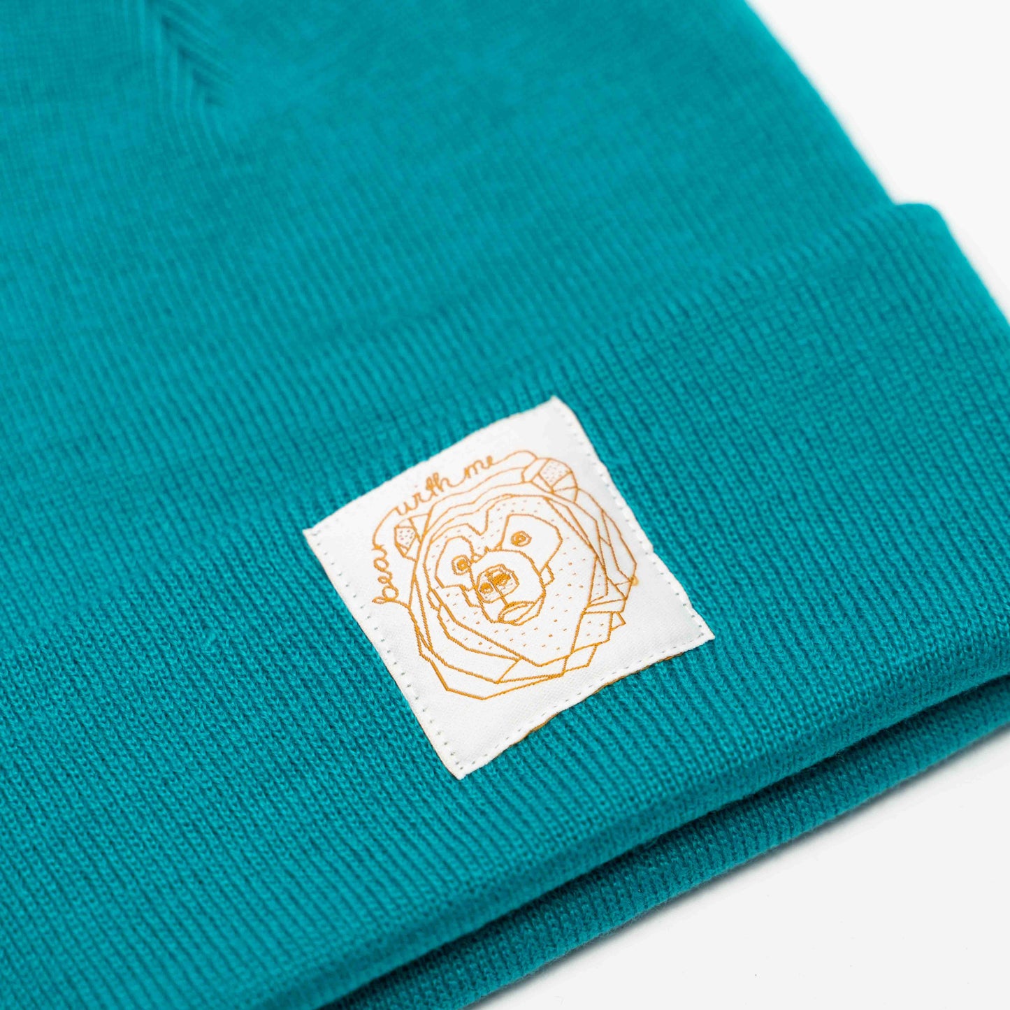 BEAR WITH ME - Emerald Beanie