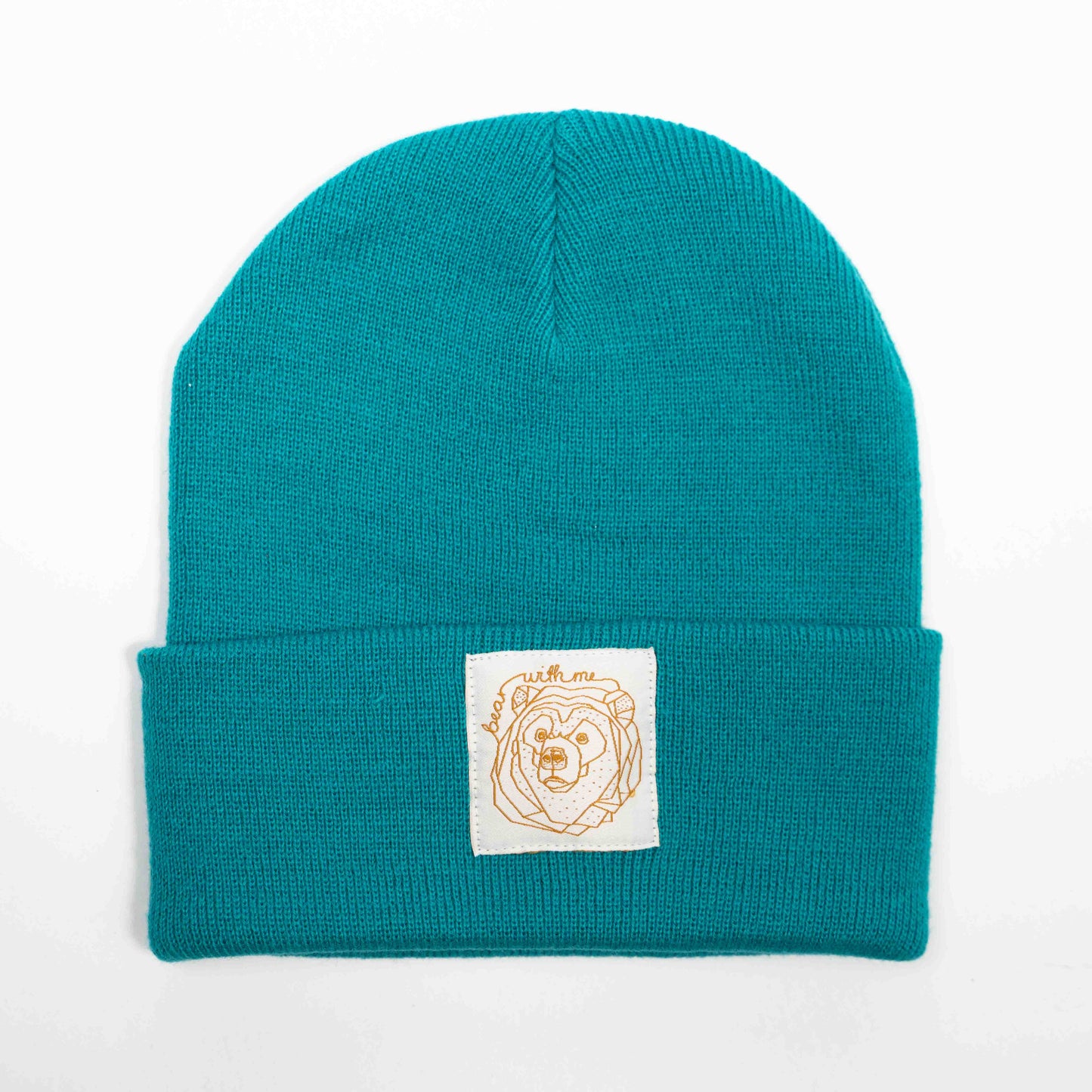 BEAR WITH ME - Emerald Beanie