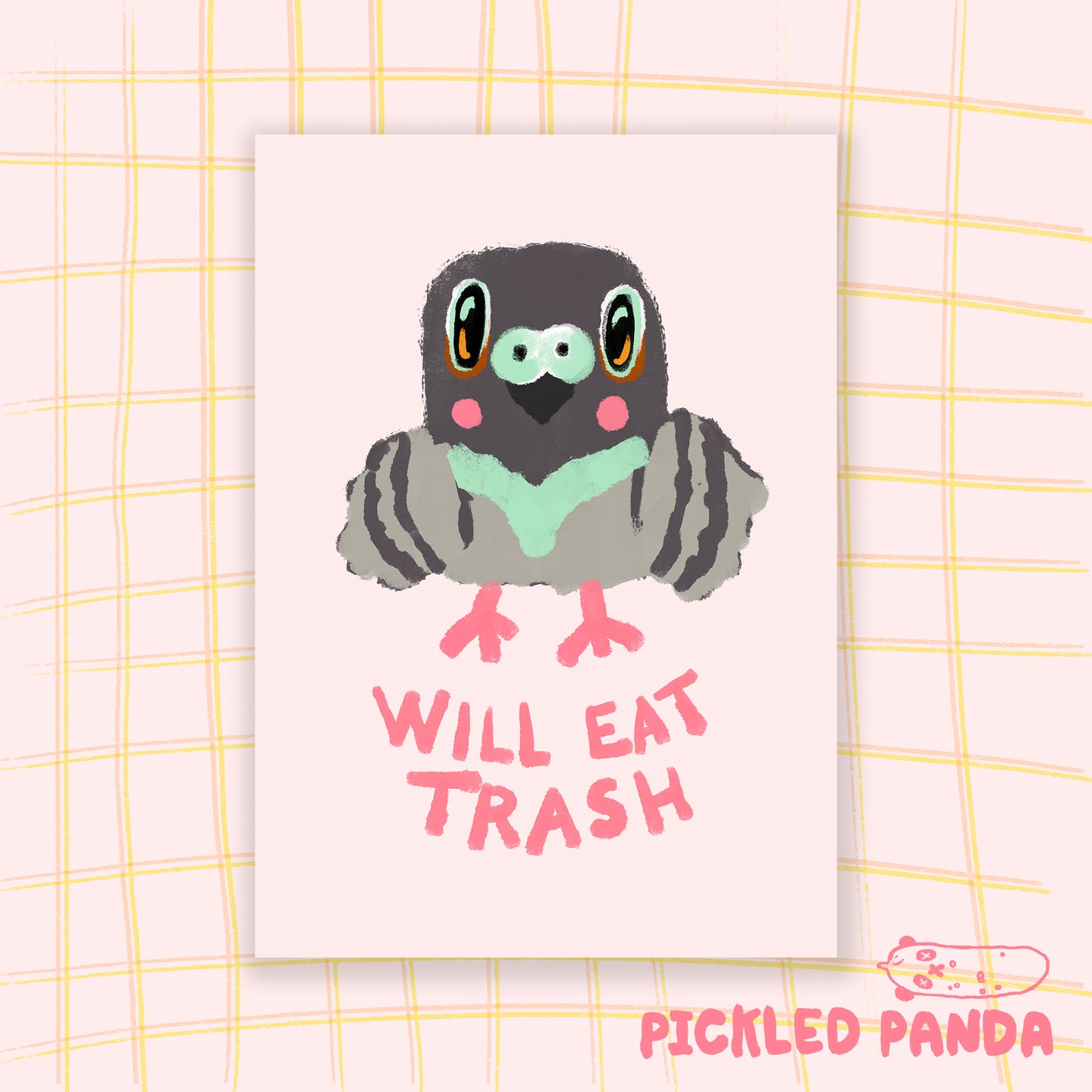 Will Eat Trash Giclee Print