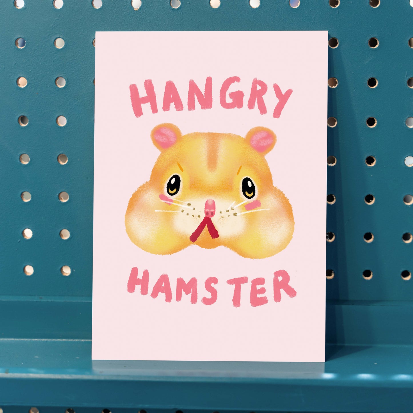 Hangry Hamster Giclee Print