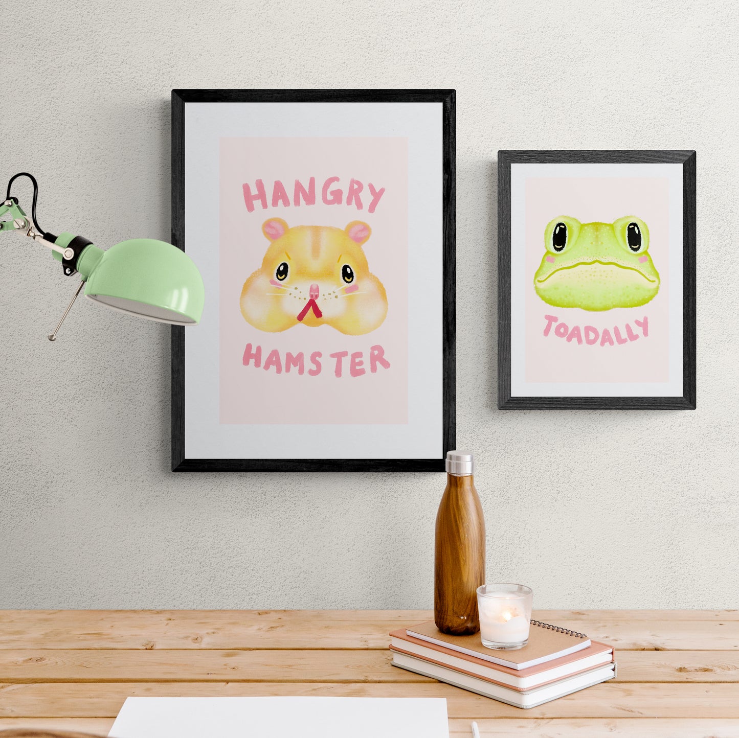 Hangry Hamster Giclee Print