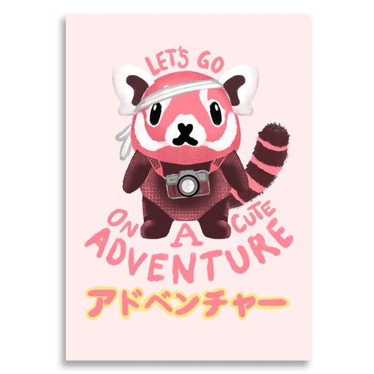 Let's go on a cute adventure Giclee Print