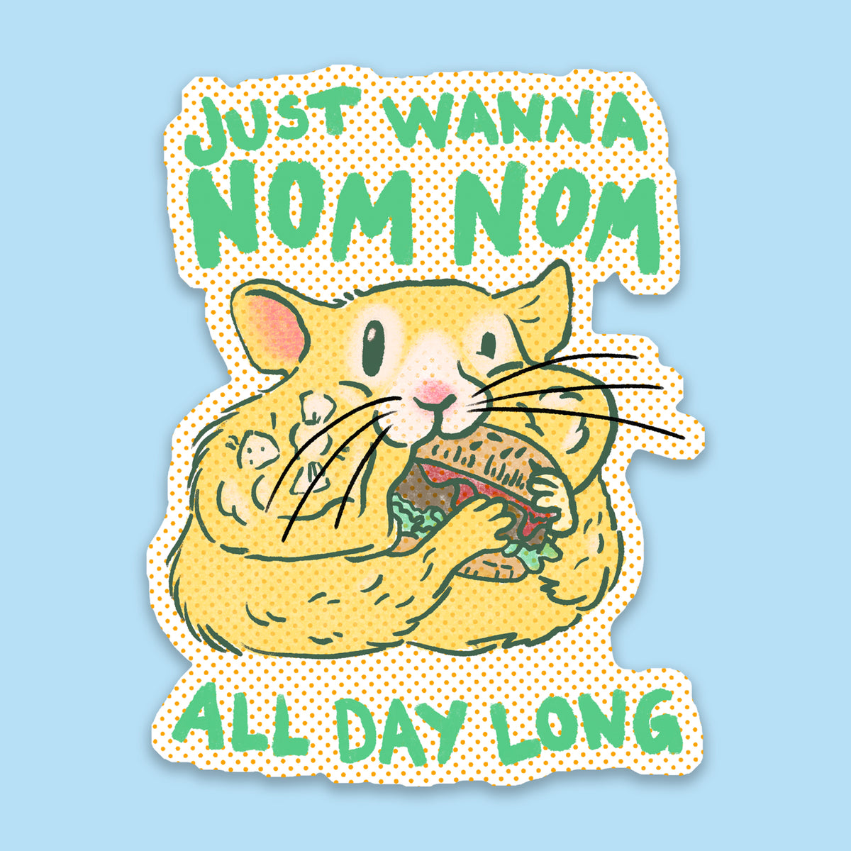 *NEW*  Nom Nom Sticker