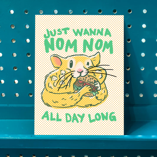 *NEW* Nom Nom Giclee Print