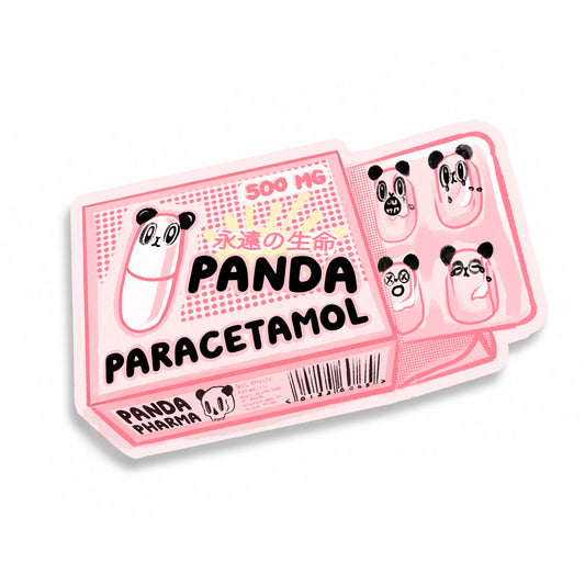 Panda Paracetamol sticker