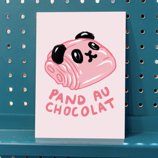 Pand Au Chocolat Pasty Giclee Print