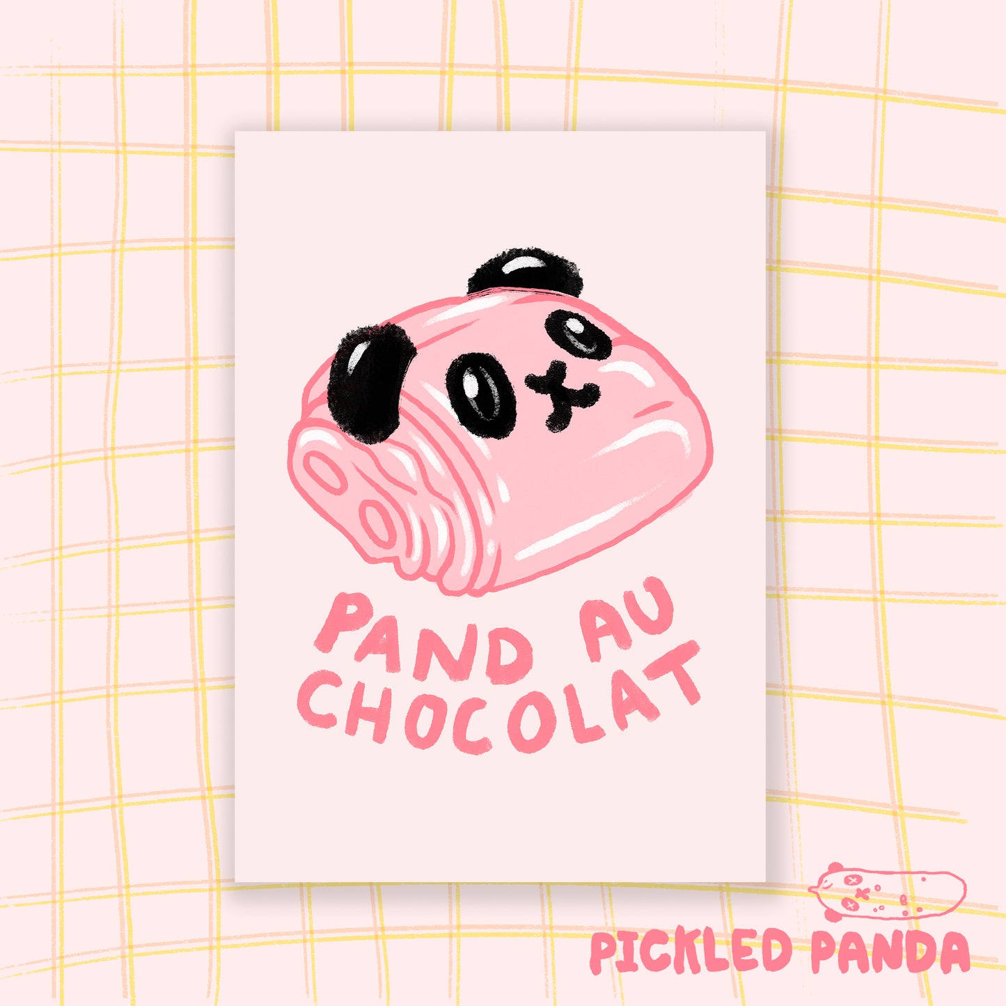 Pand Au Chocolat Pasty Giclee Print