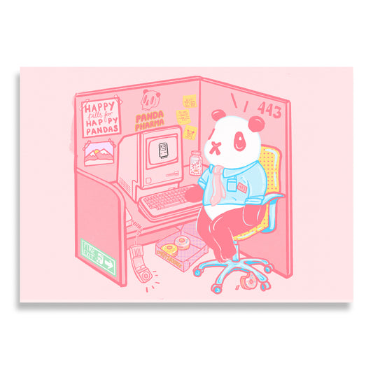 Panda Pharma IT worker Giclee Print