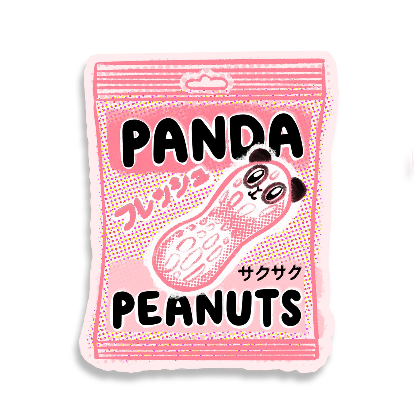 Panda Peanuts sticker