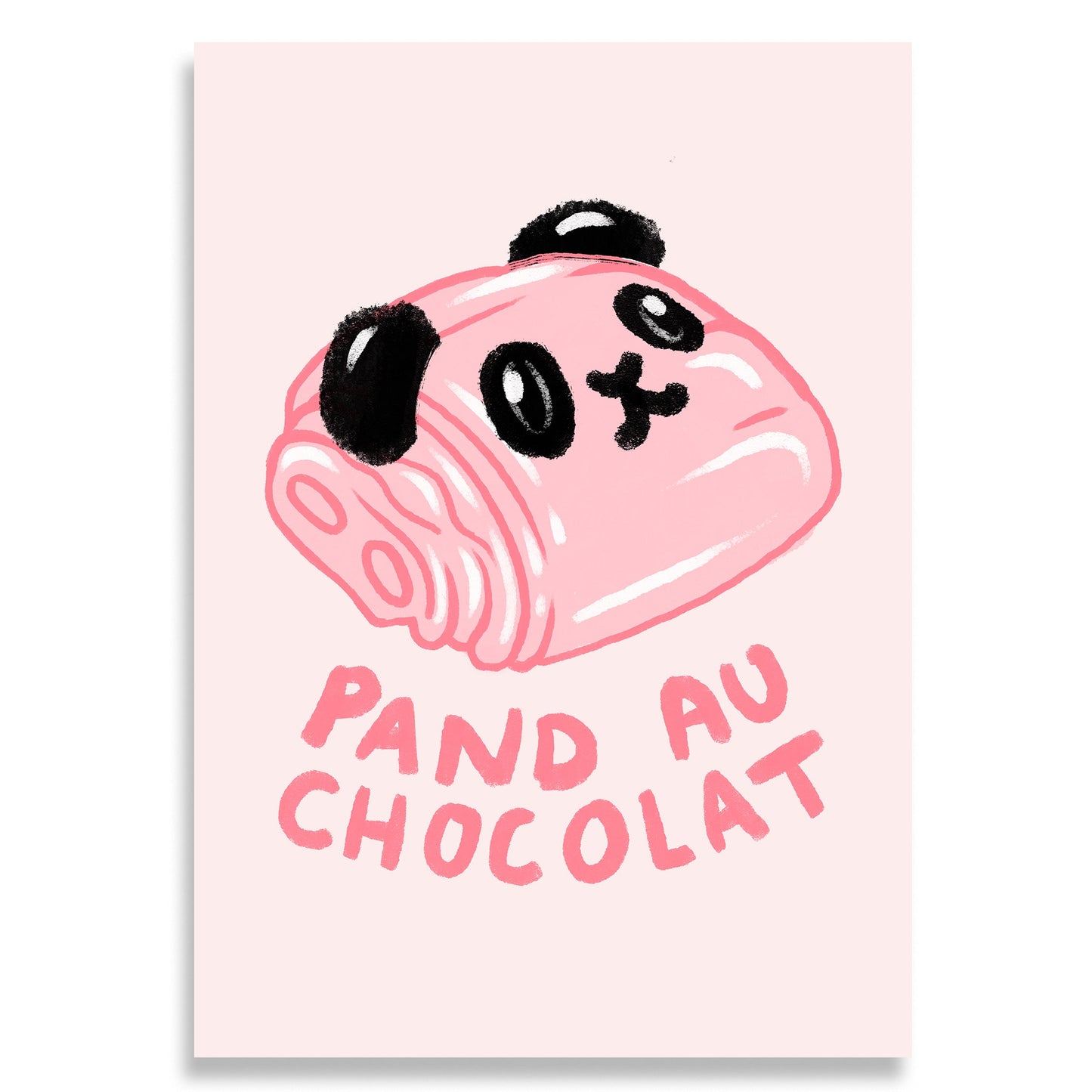 Pand Au Chocolat Pasty Giclee Print