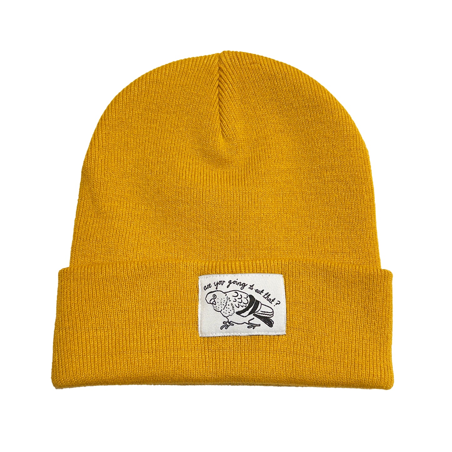 PIGEON - Mustard Yellow Beanie