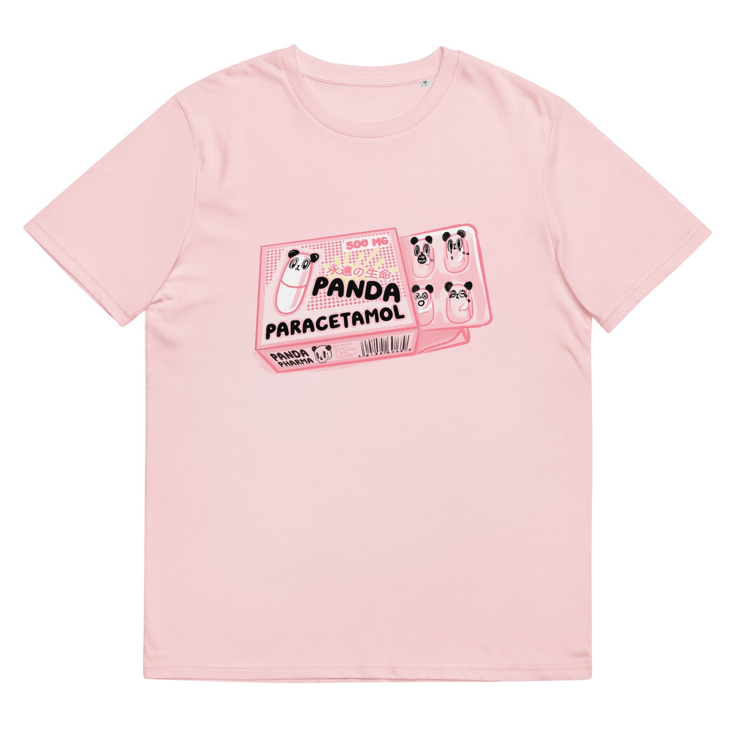 Panda Paracetamol Organic T-Shirt