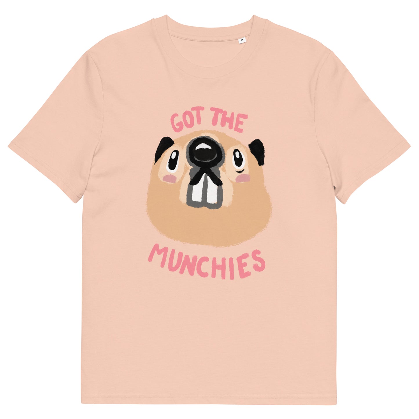 Got The Munchies Beaver Organic T-Shirt