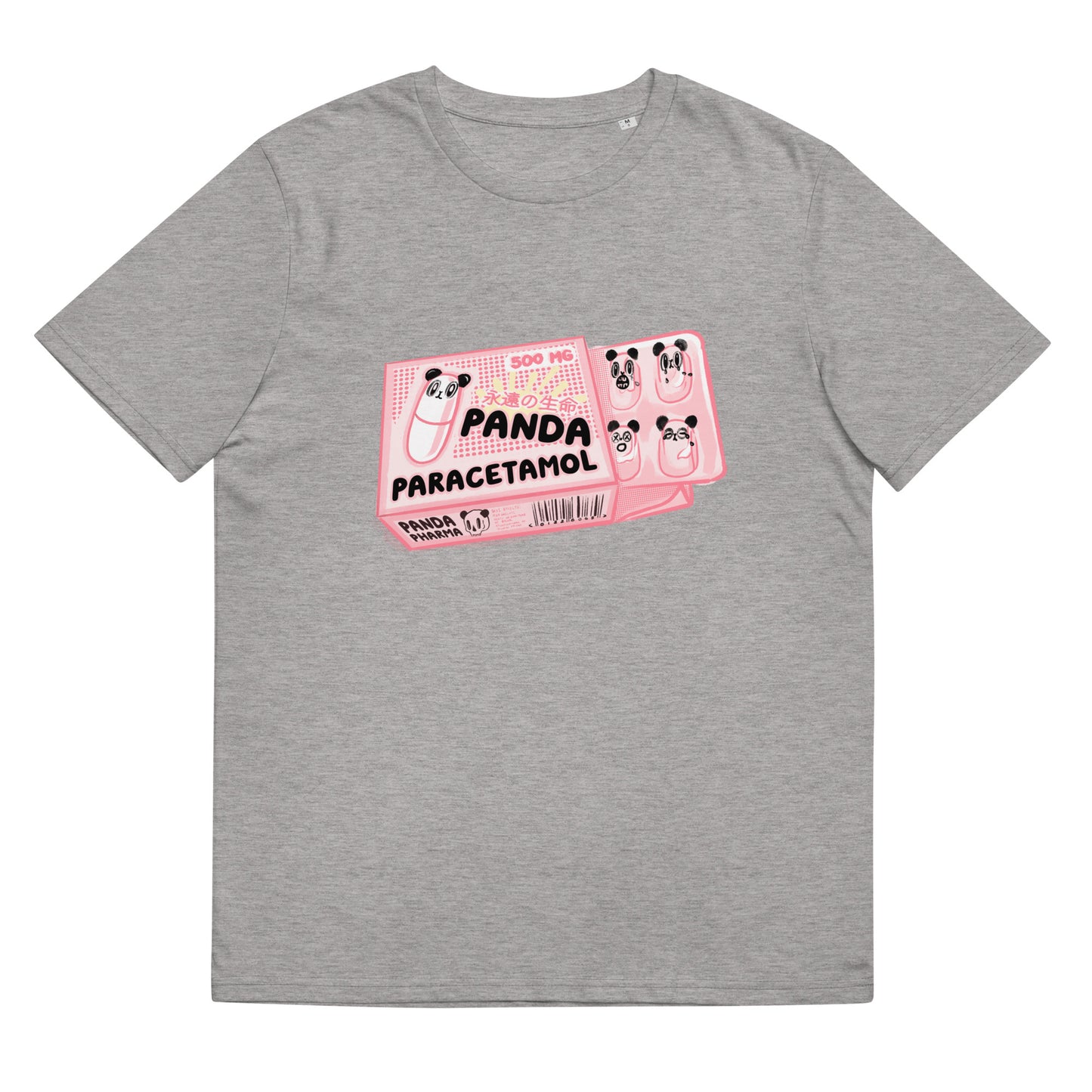 Panda Paracetamol Organic T-Shirt