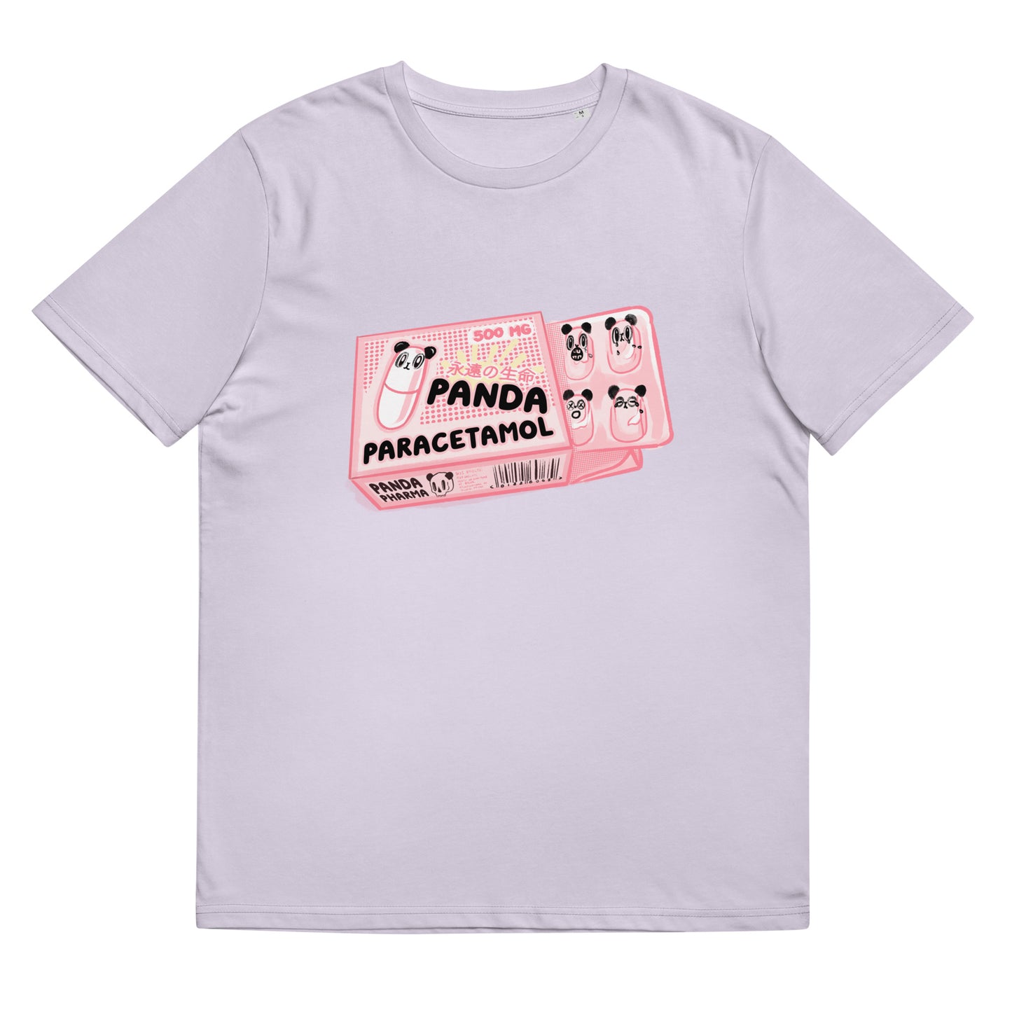 Panda Paracetamol Organic T-Shirt