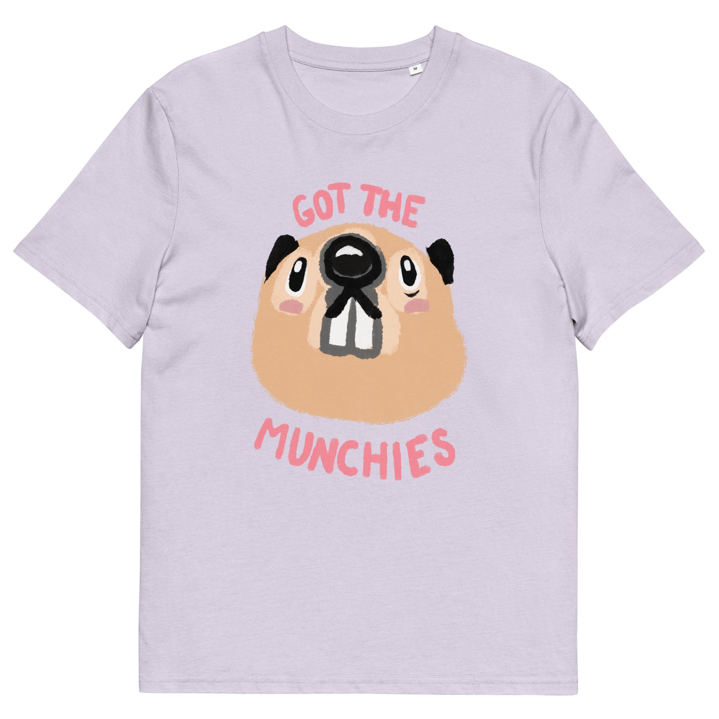 Got The Munchies Beaver Organic T-Shirt