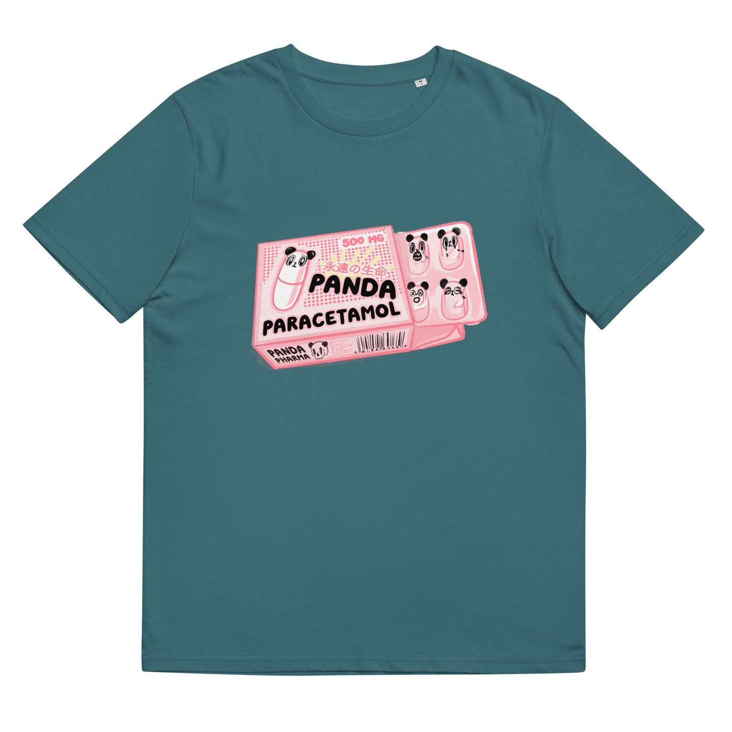 Panda Paracetamol Organic T-Shirt