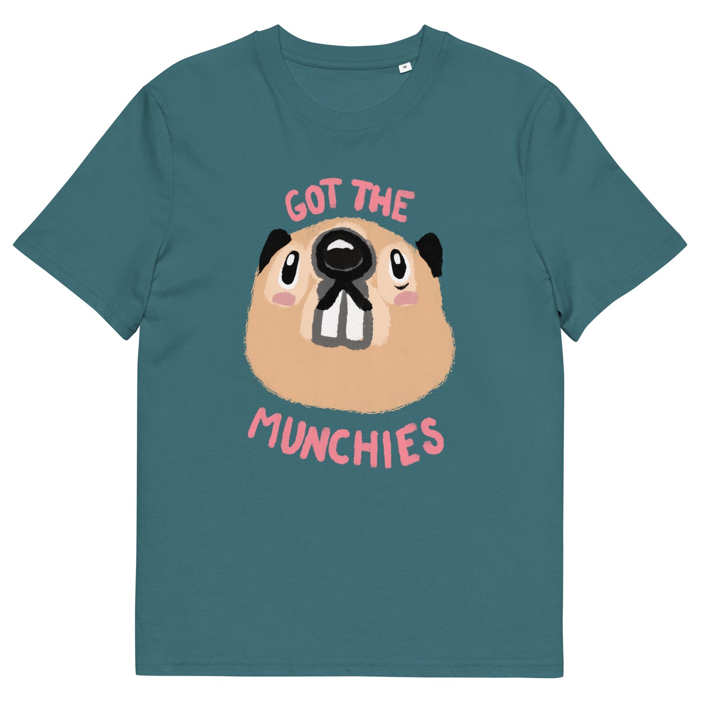 Got The Munchies Beaver Organic T-Shirt