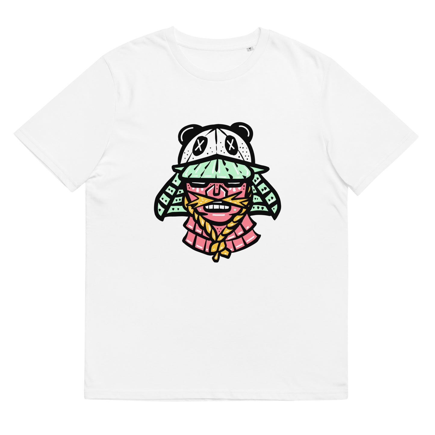 Panda Samurai Organic T-Shirt