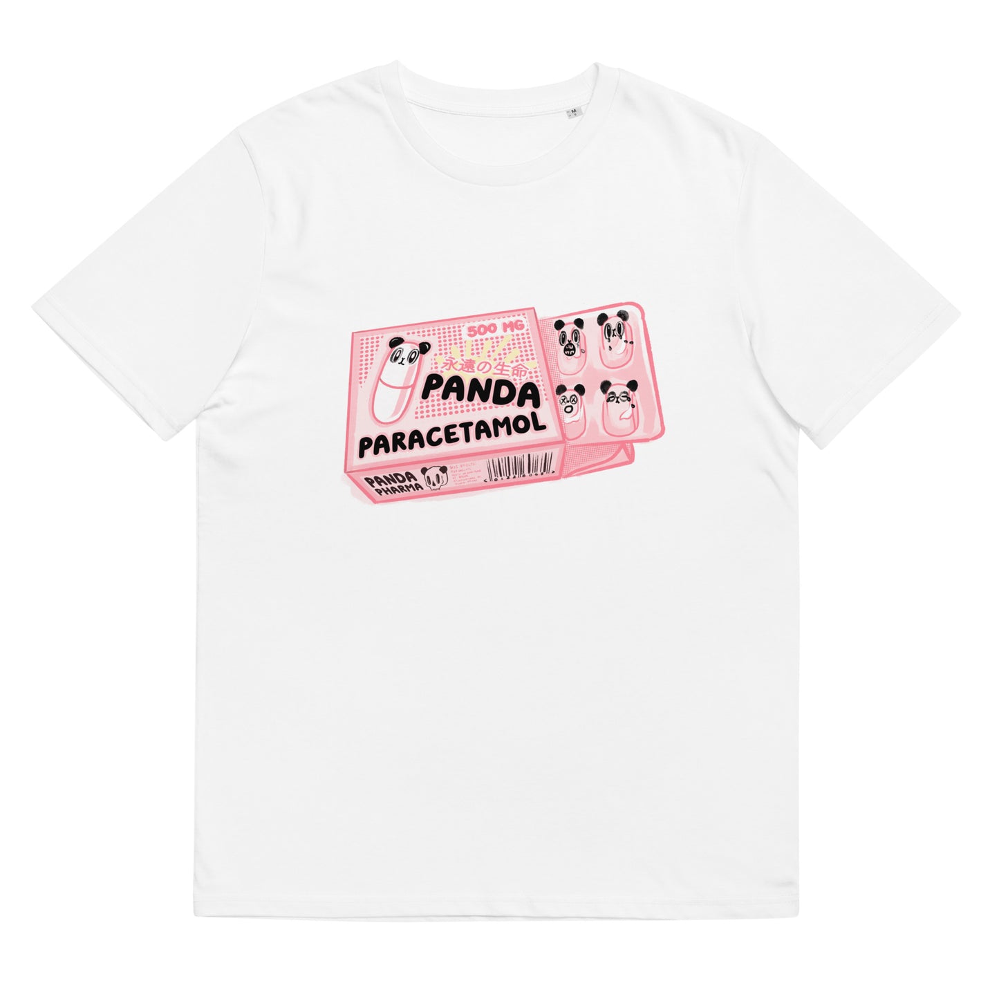 Panda Paracetamol Organic T-Shirt