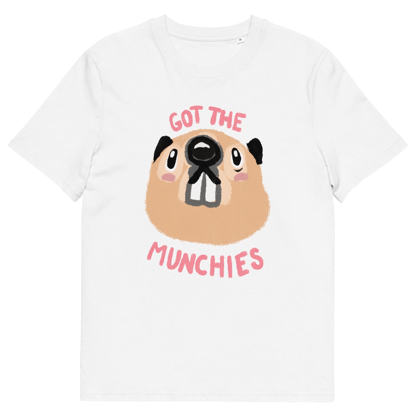 Got The Munchies Beaver Organic T-Shirt