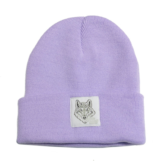 LONE WOLF  - Lavender Beanie