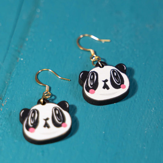 Cute Panda Earrings