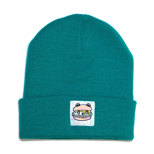 PANDA POUNDER - Emerald Beanie
