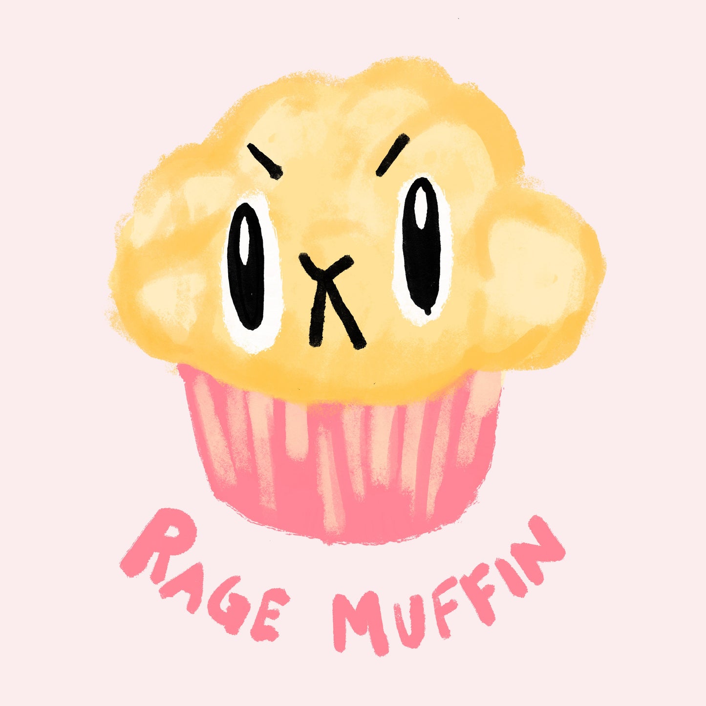 Rage Muffin Giclee Print